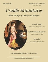 Cradle Miniatures Flute, Oboe, Clarinet Trio with Piano cover